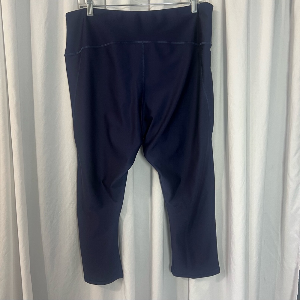 Under Armour Blue Compression Leggings - Picture 2 of 5